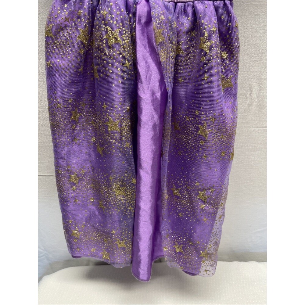 Disney Princess Rapunzel Costume Purple Dress Tangled Costumes S 4-6x Cosplay - Picture 4 of 10